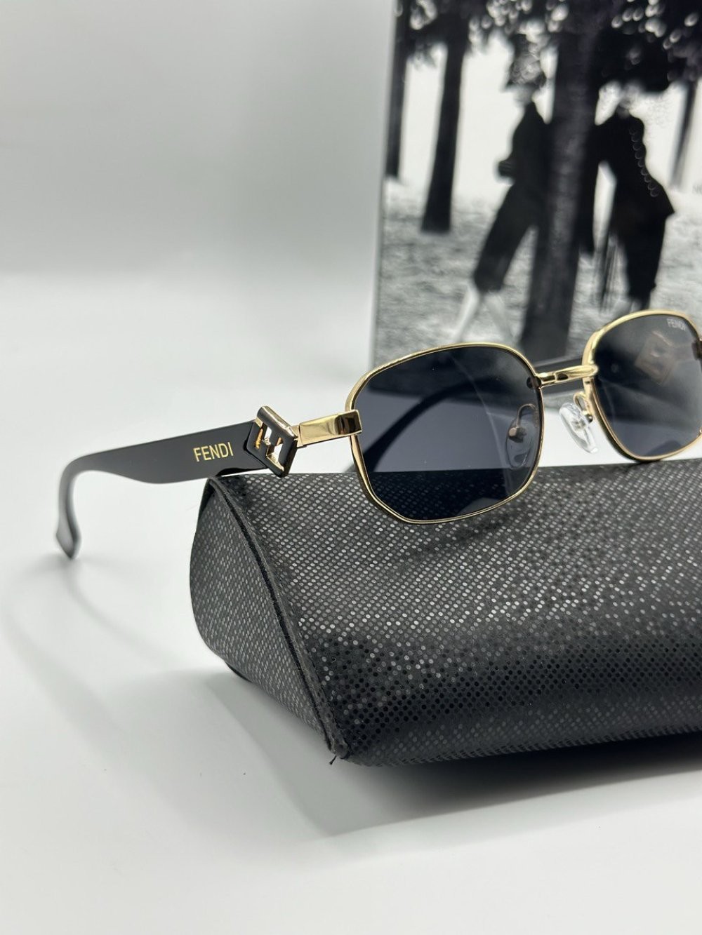 Fendi Gold İthal Unisex Güneş Gözlüğü  