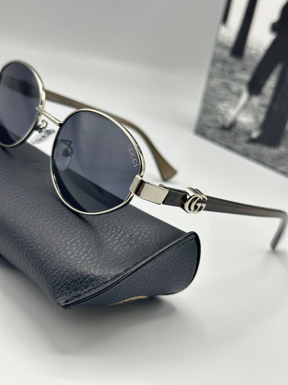 Gucci Gümüş İthal Unisex Güneş Gözlüğü 
