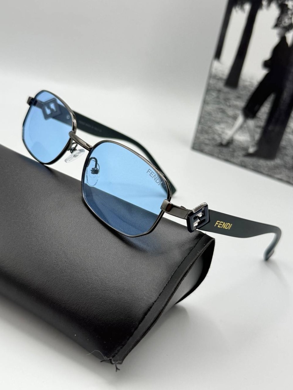 Fendi Mavi İthal Unisex Güneş Gözlüğü  