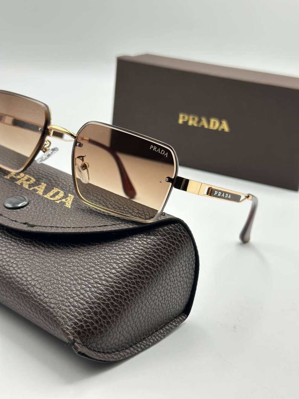 Prada Kahverengi İthal Unisex Gözlük  