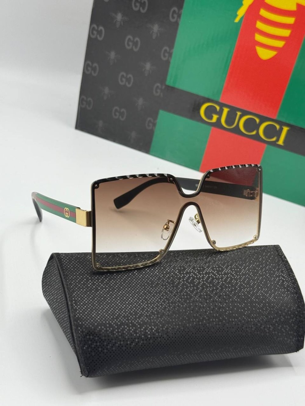 Gucci Kahverengi İthal Kadın Güneş Gözlüğü 