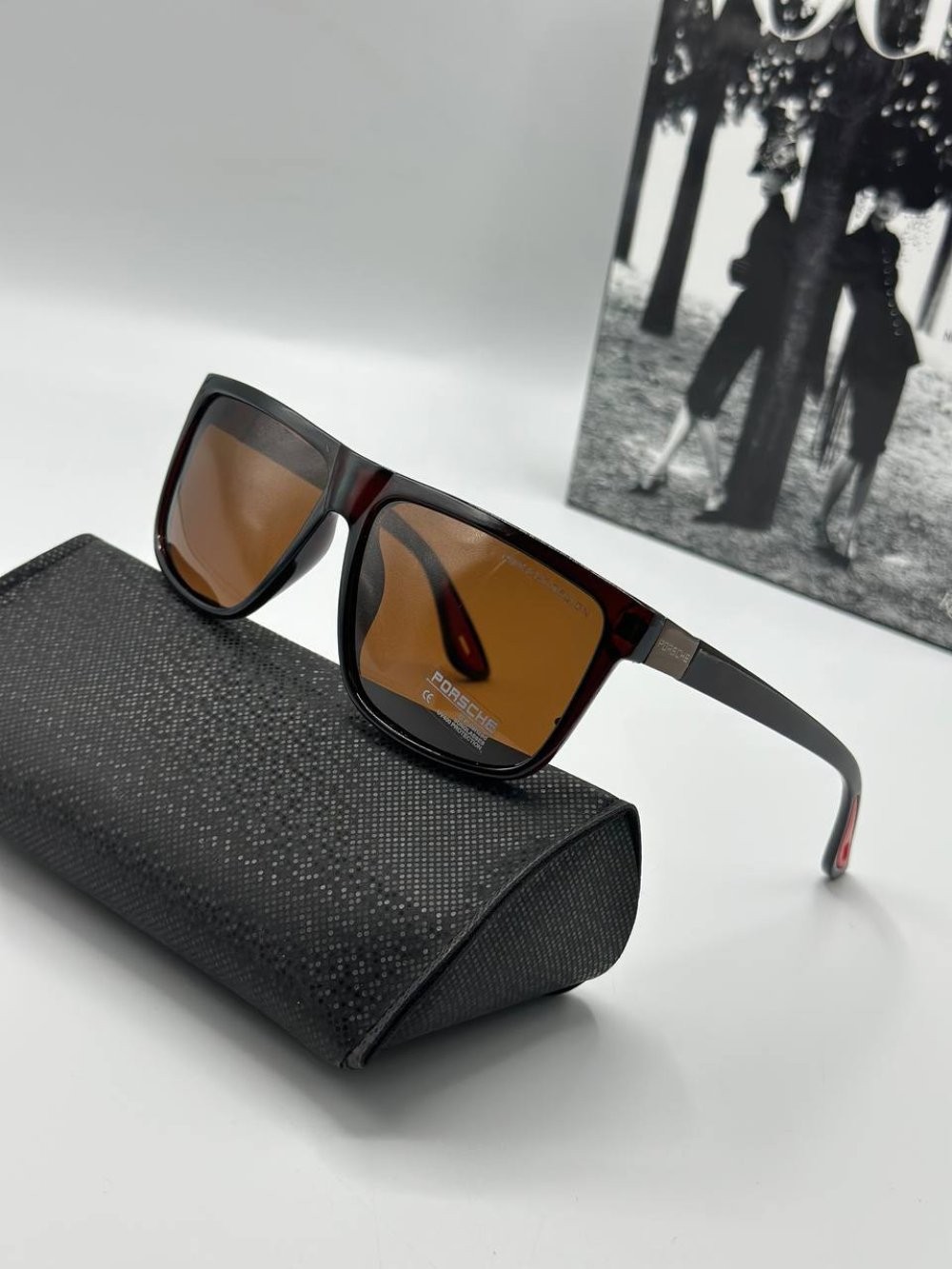 Porsche Design Kahverengi İthal Erkek Güneş Gözlüğü 