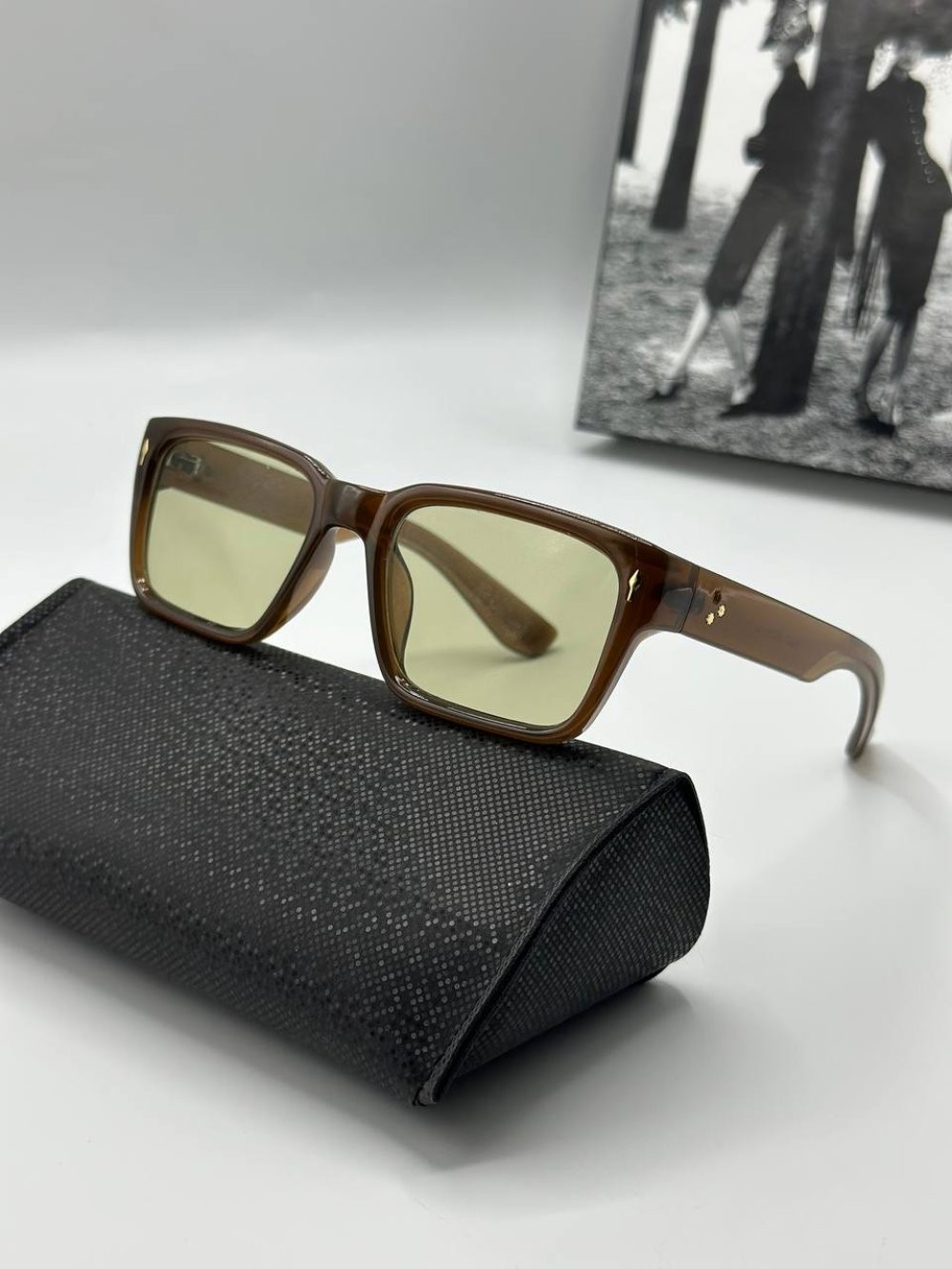 UV-400 Kahverengi İthal Unisex Güneş Gözlüğü  