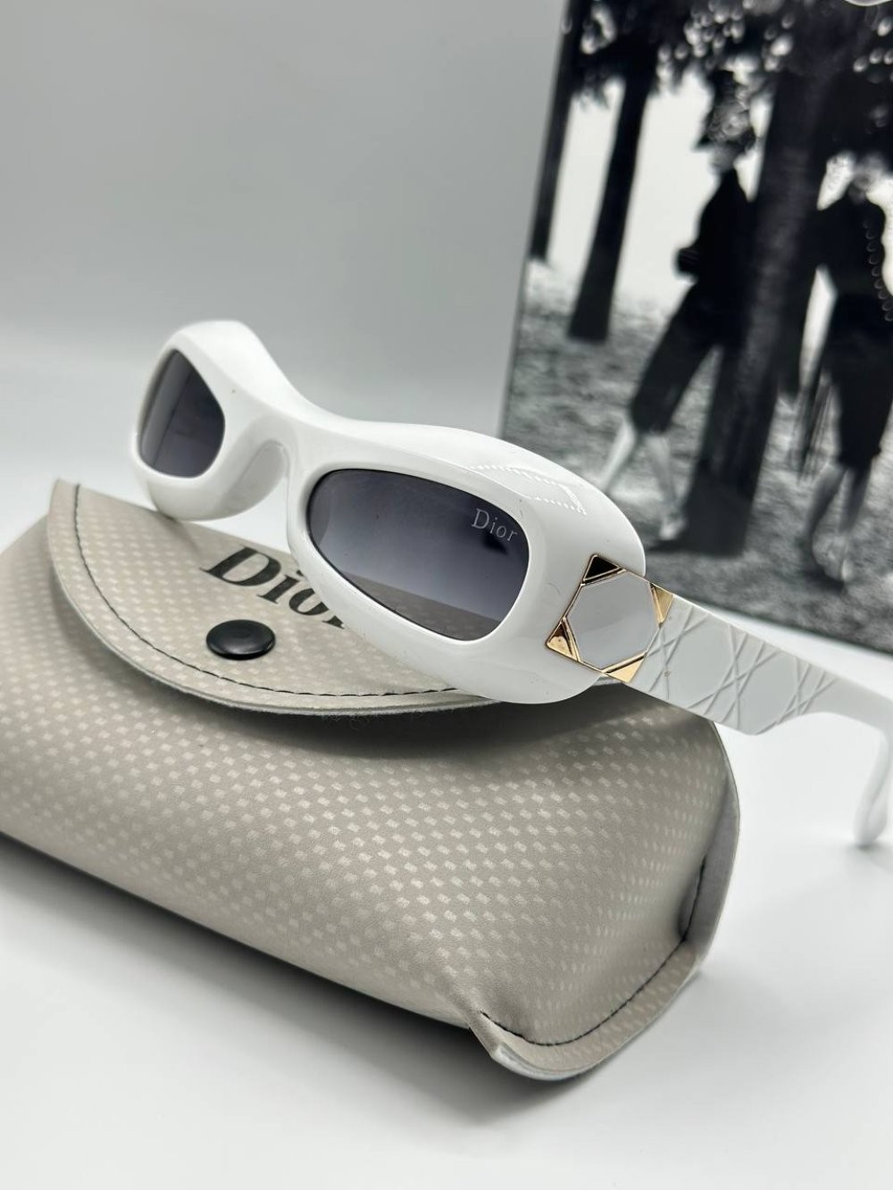 Dior Beyaz İthal Kadın Güneş Gözlüğü  