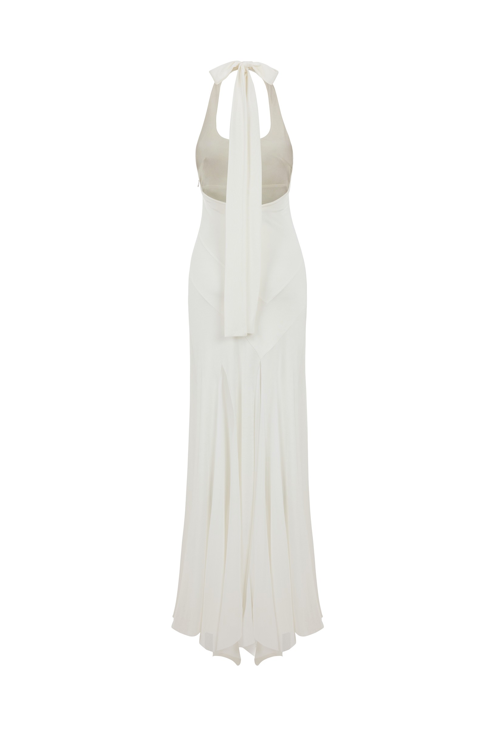 Nuvia Long White Dress