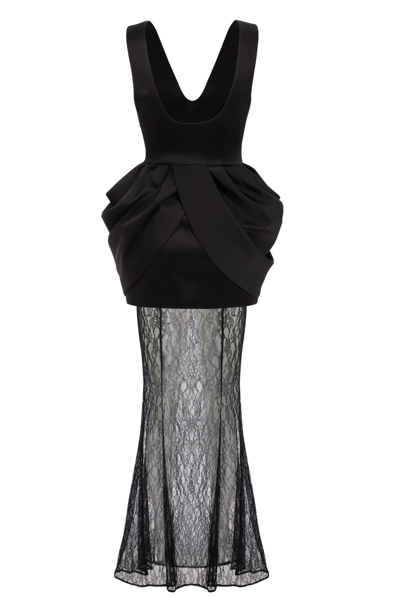 Ardor Satin Lace Dress Suit