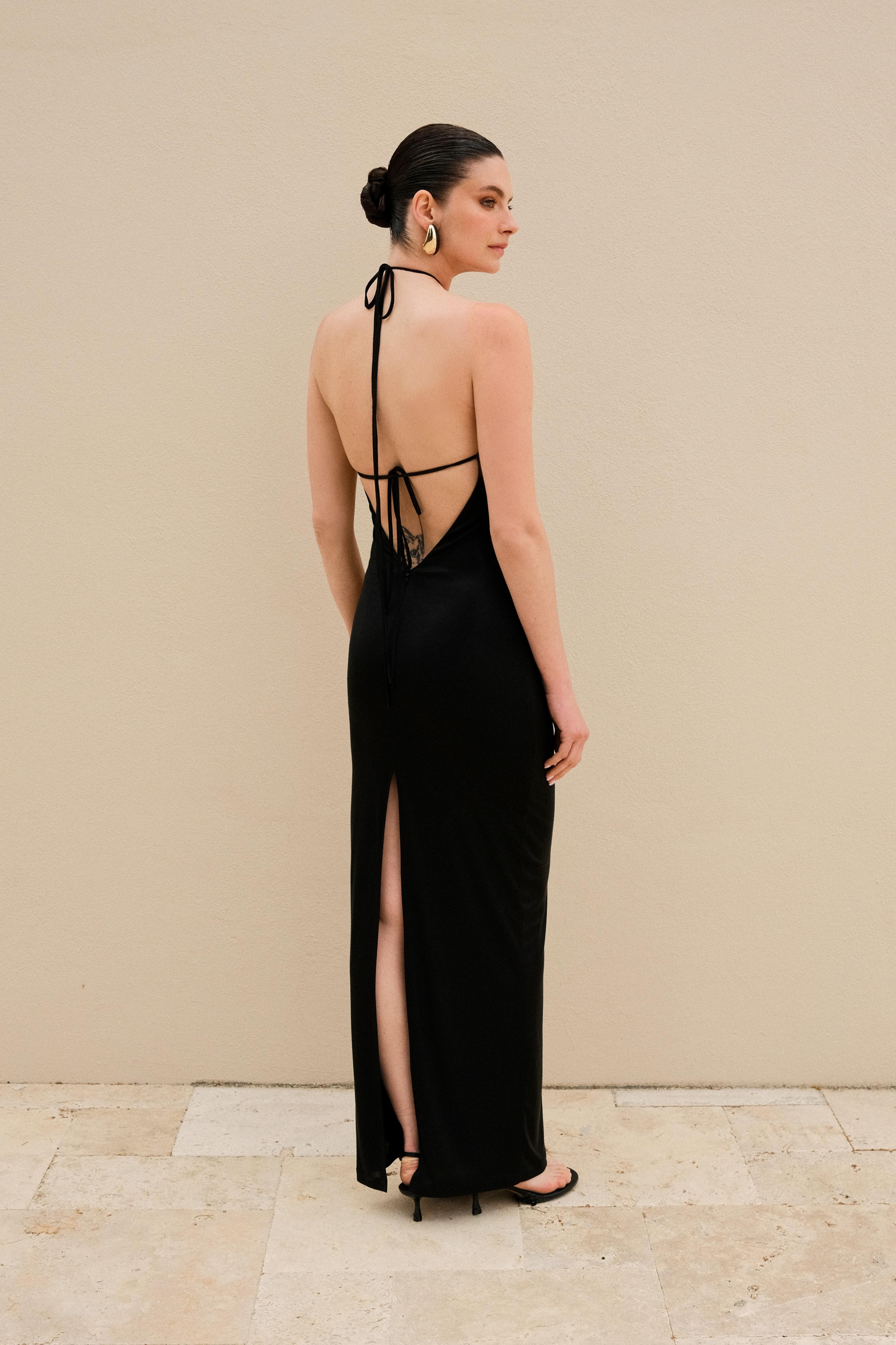 Clara Decollete Long Dress