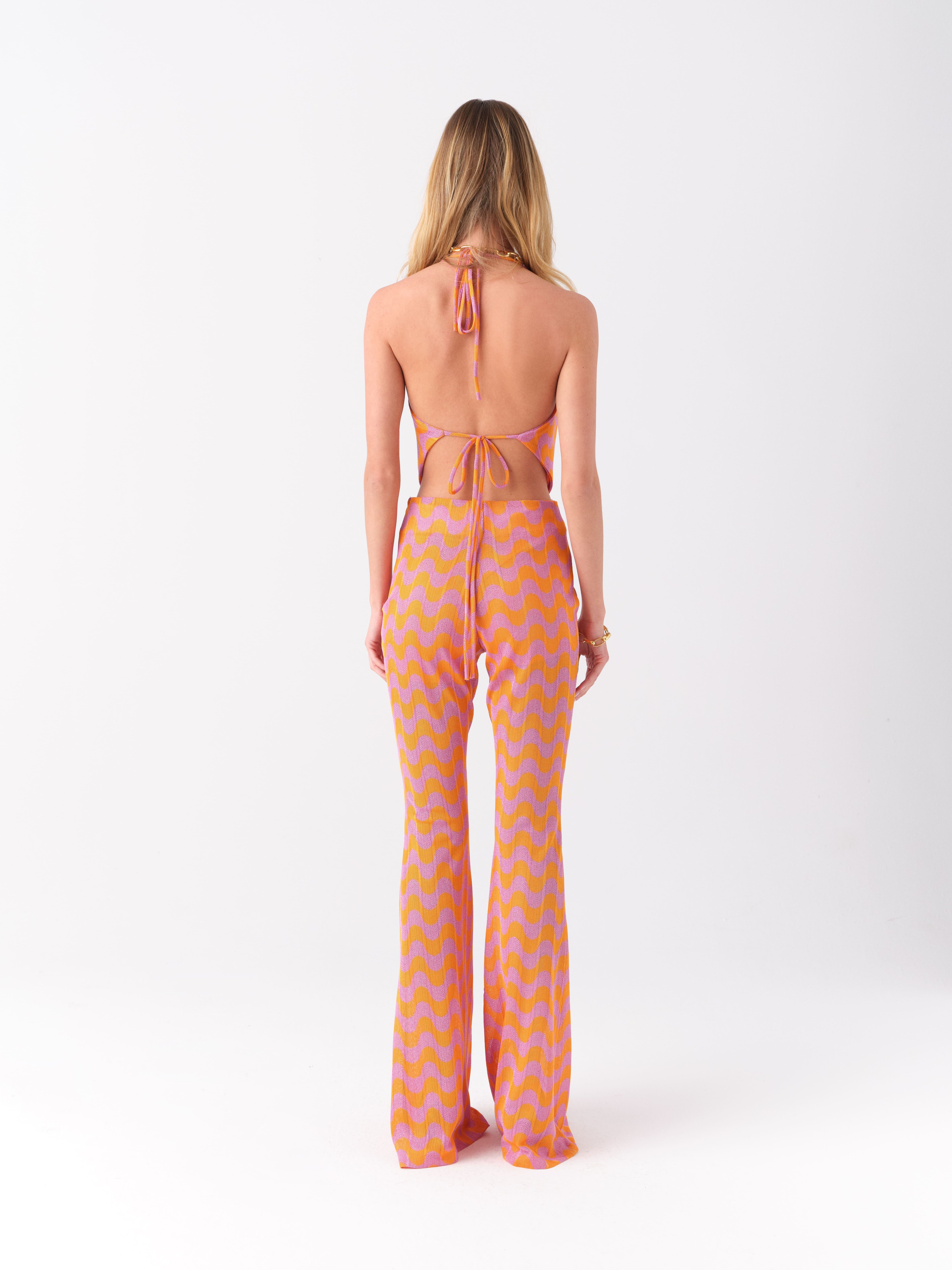 Estela Flare Trousers Dual Suit 