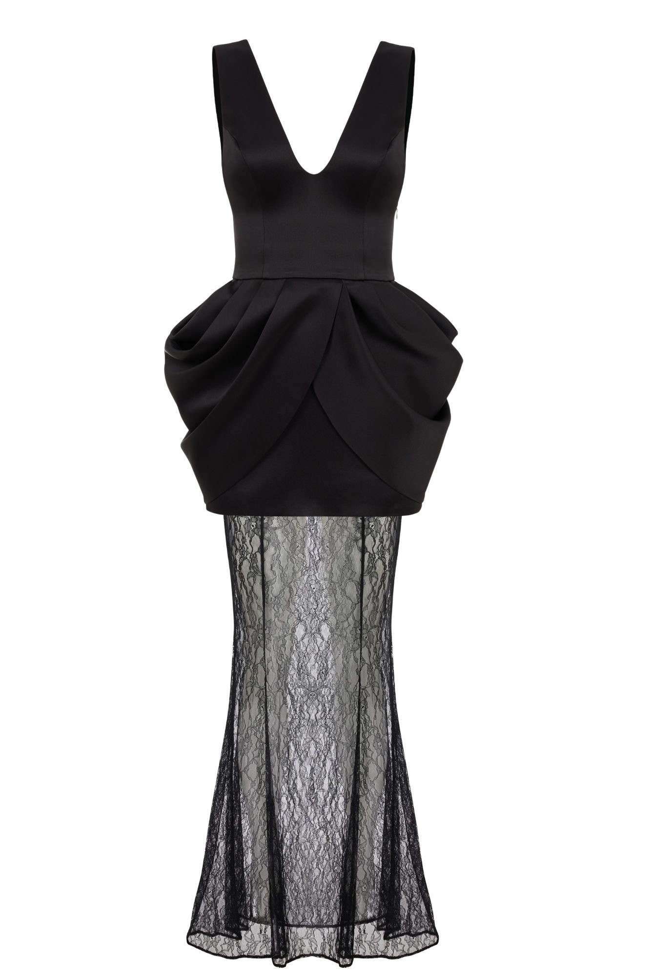 Ardor Satin Lace Dress Suit