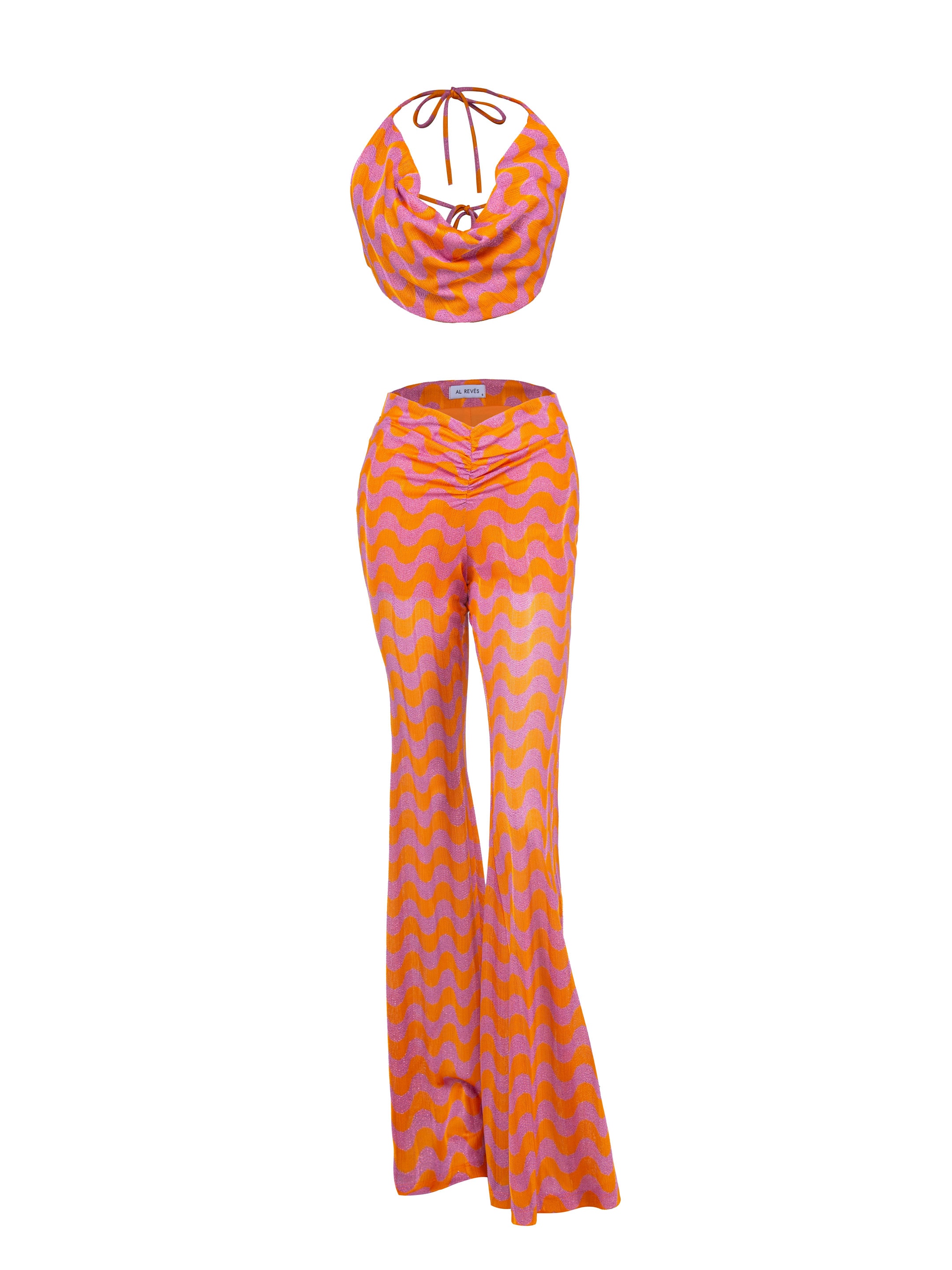 Estela Flare Trousers Dual Suit 