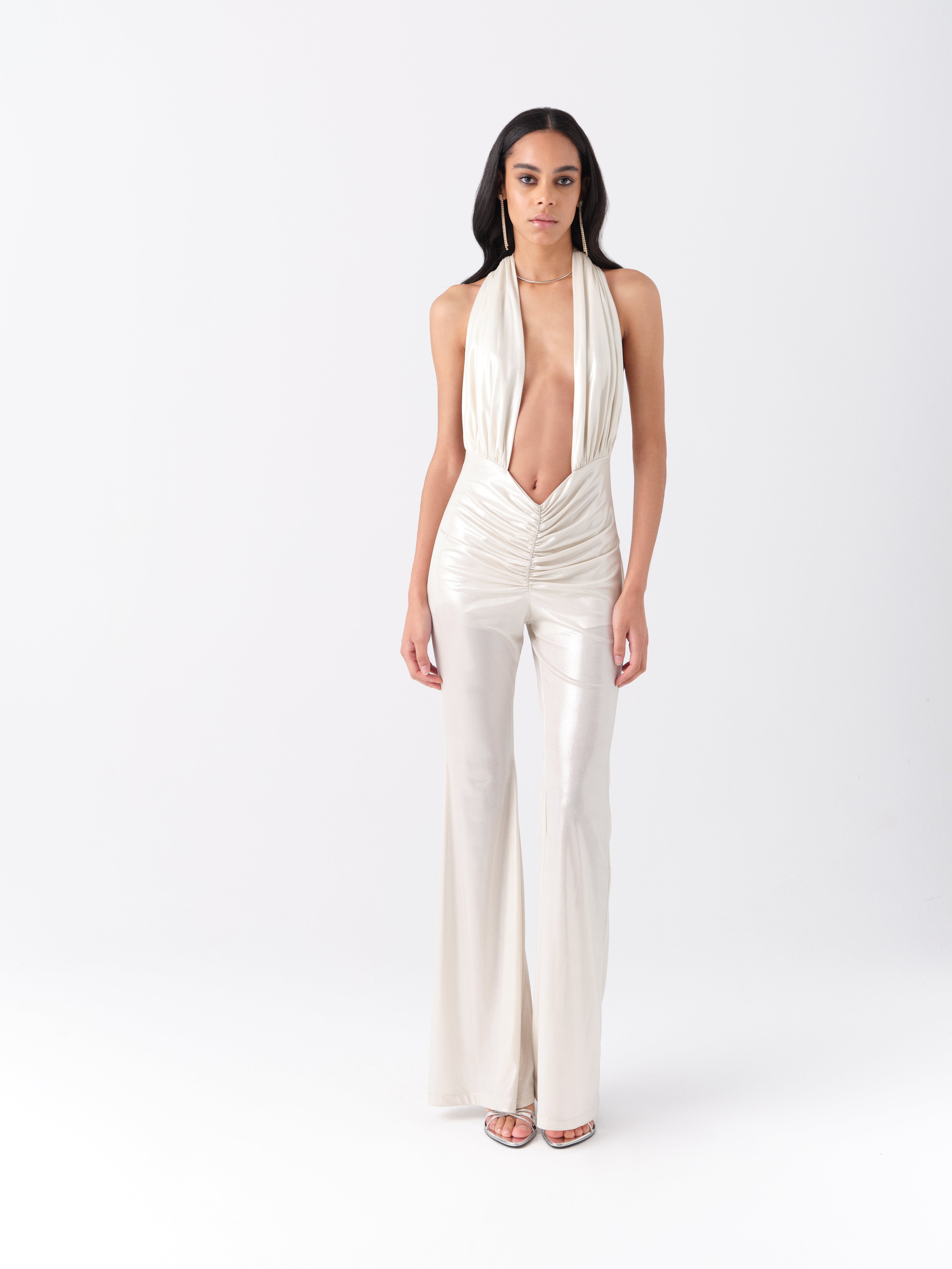 Iris Jumpsuit in İvory