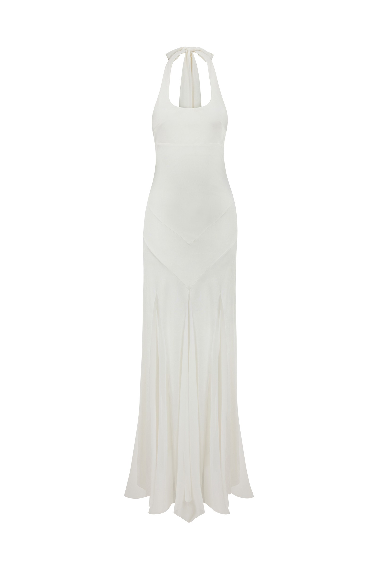 Nuvia Long White Dress