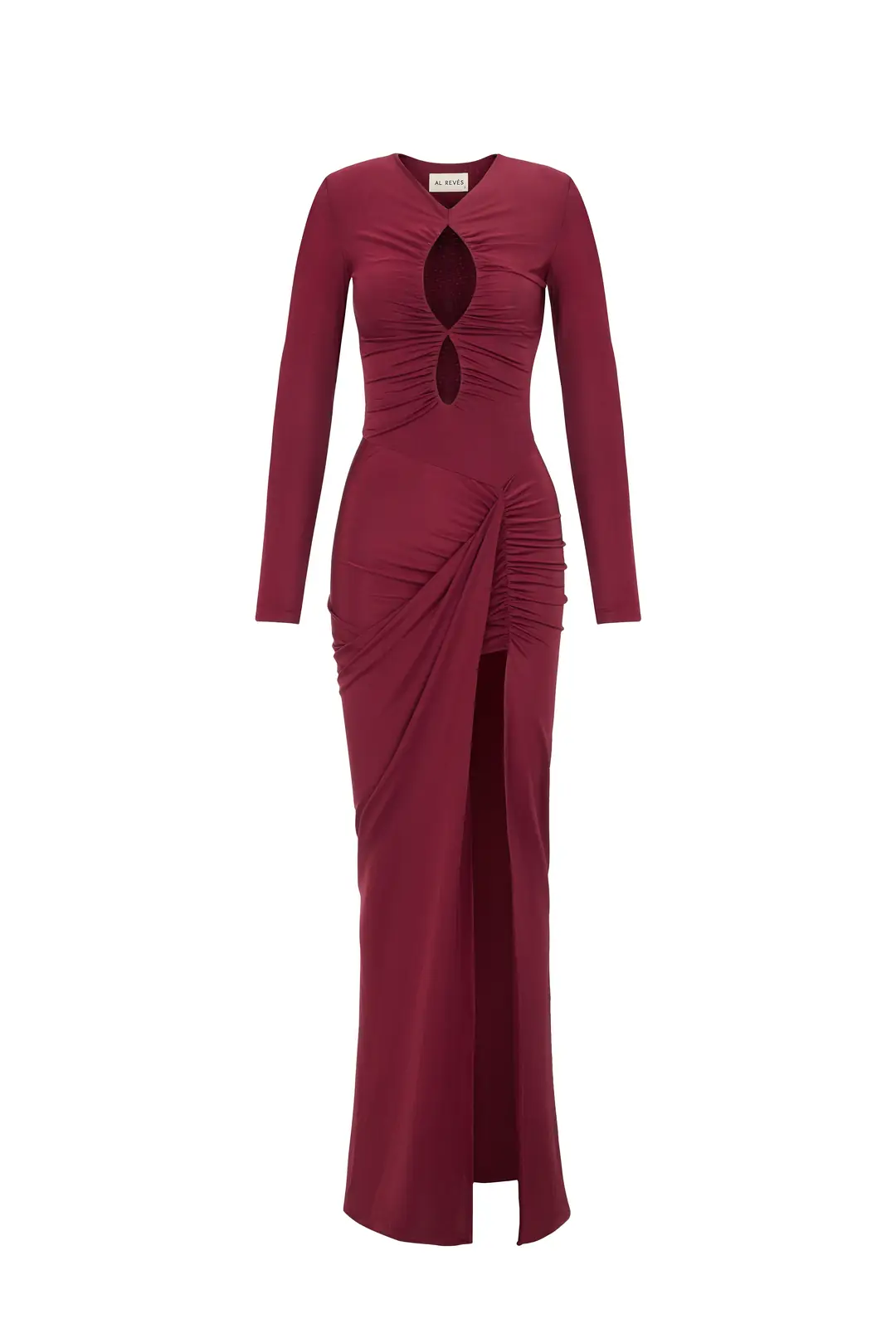 burgundy dress boots FIESTA FEATHER LONG DRESS IN BURGUNDY RED | CULT MIA
