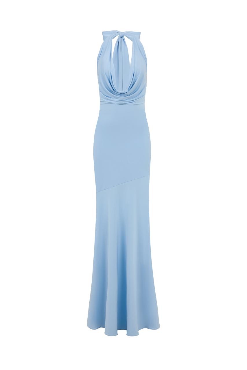 Livia Blue Long Dress
