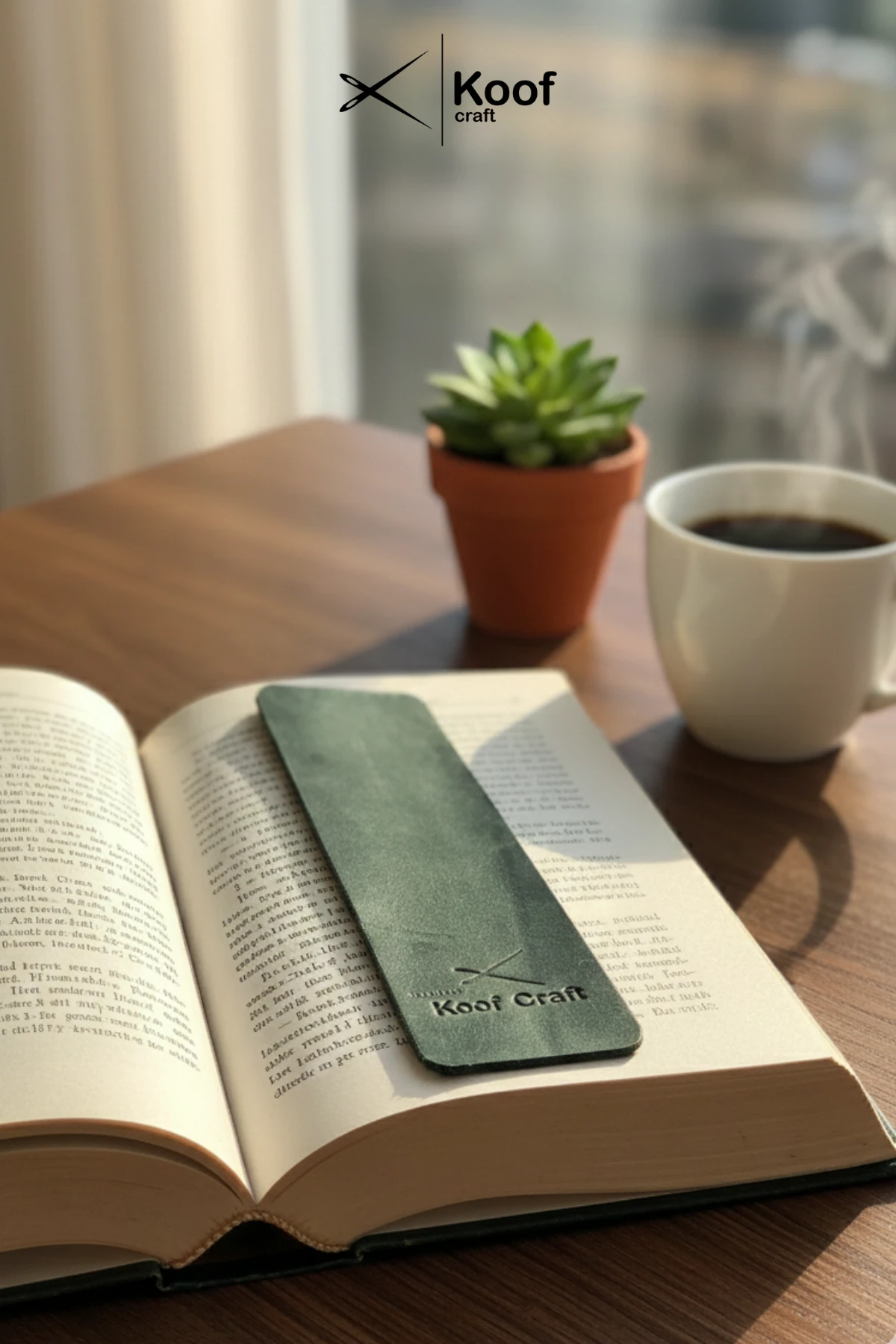 Kitap Ayracı  - Yeşil