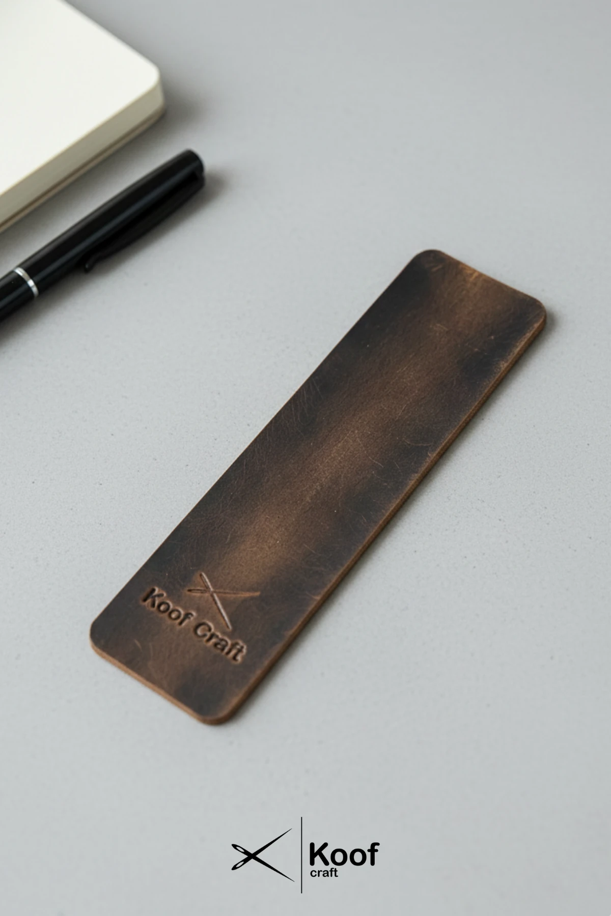 Kitap Ayracı  - Kahverengi