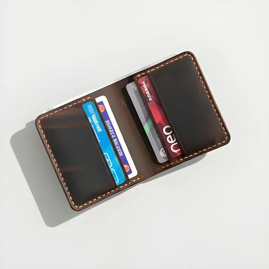 Terra Slim 5 Gözlü Hakiki Deri Cüzdan 