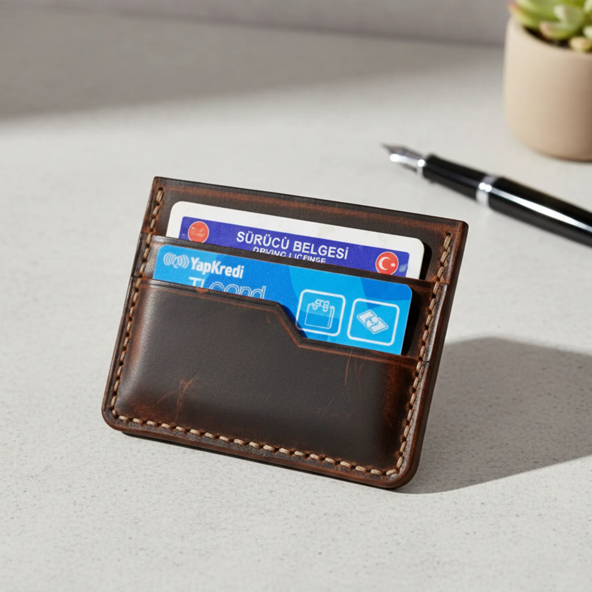 Nova Gerçek Deri Cüzdan 