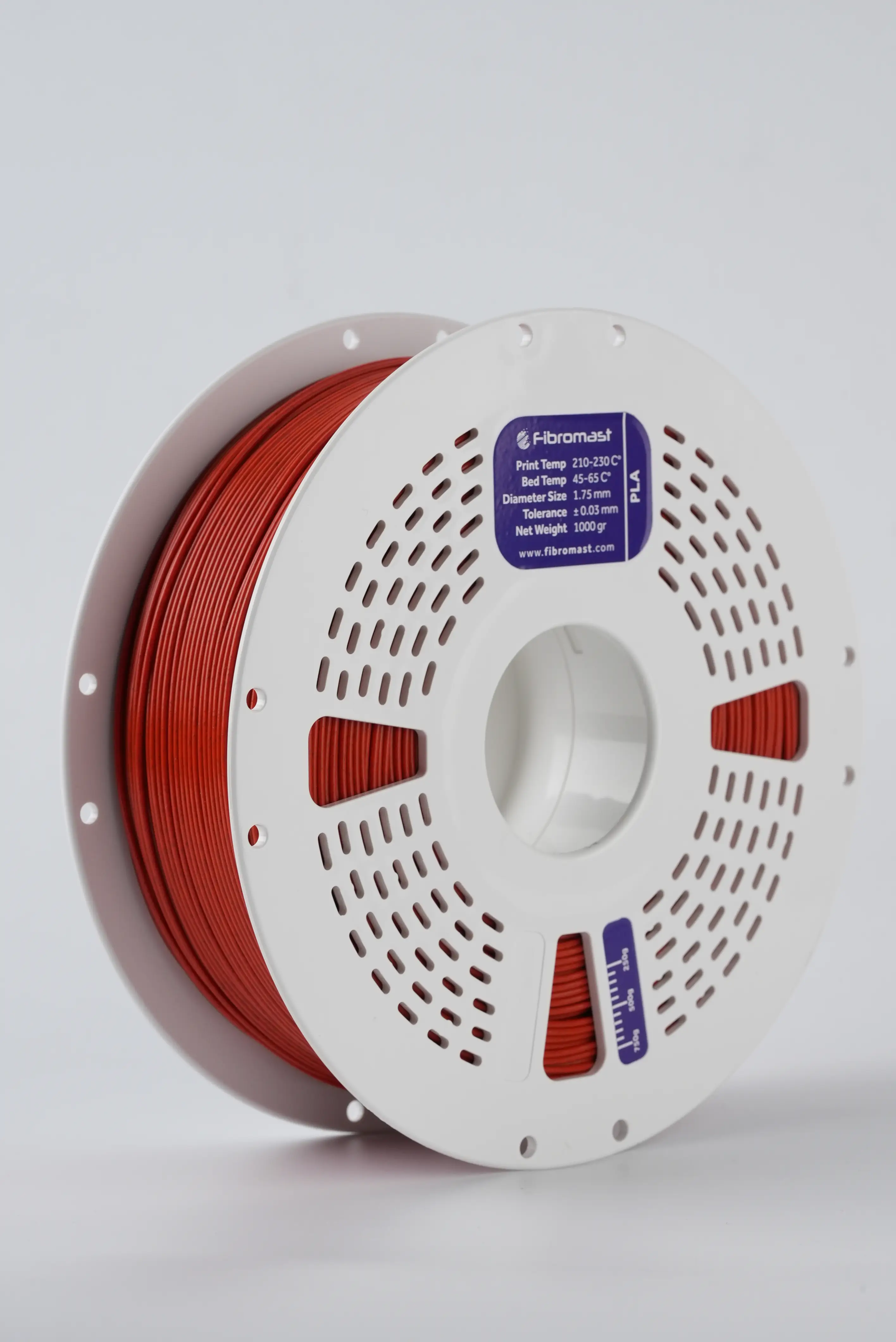 Fibromast Brick Kırmızı Mermer PLA 1.75mm Filament