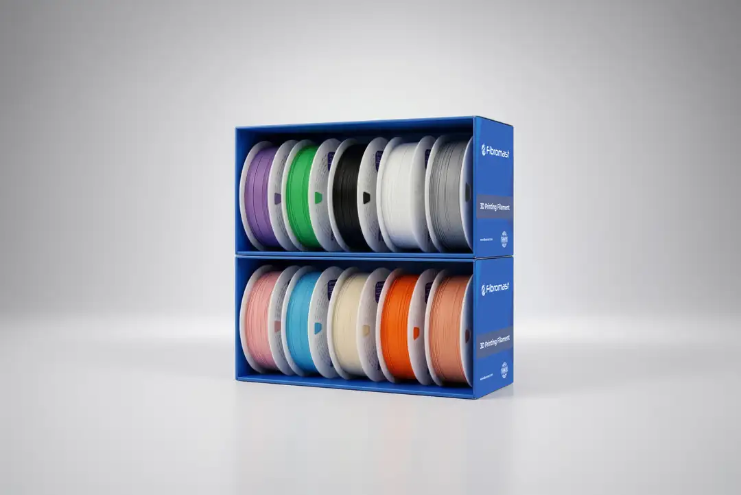 Fibromast Color Spectrum Edition 10 farklı renk PLA filament 10 KG
