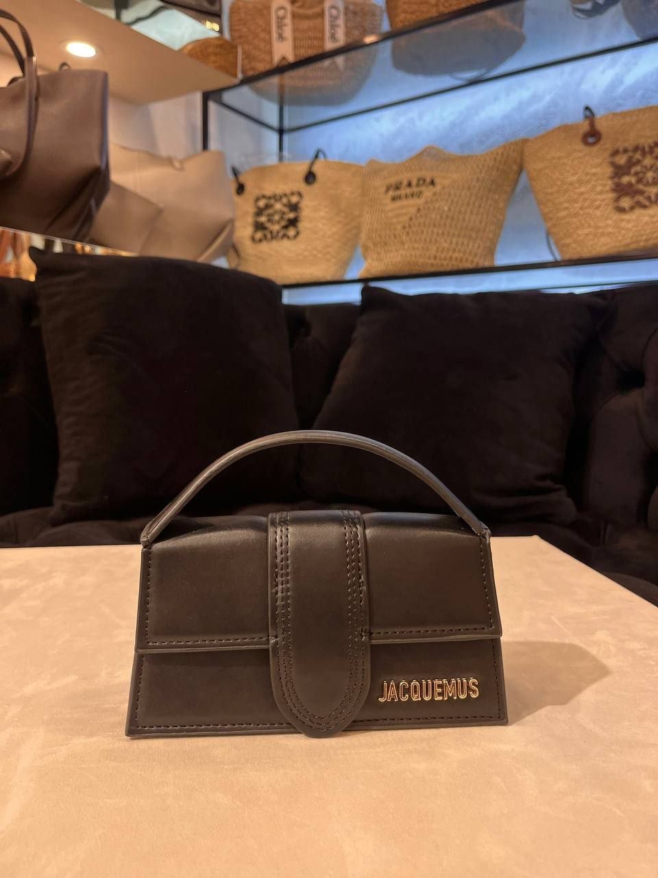 Jacquemus Deri Çanta / A kalite - Siyah
