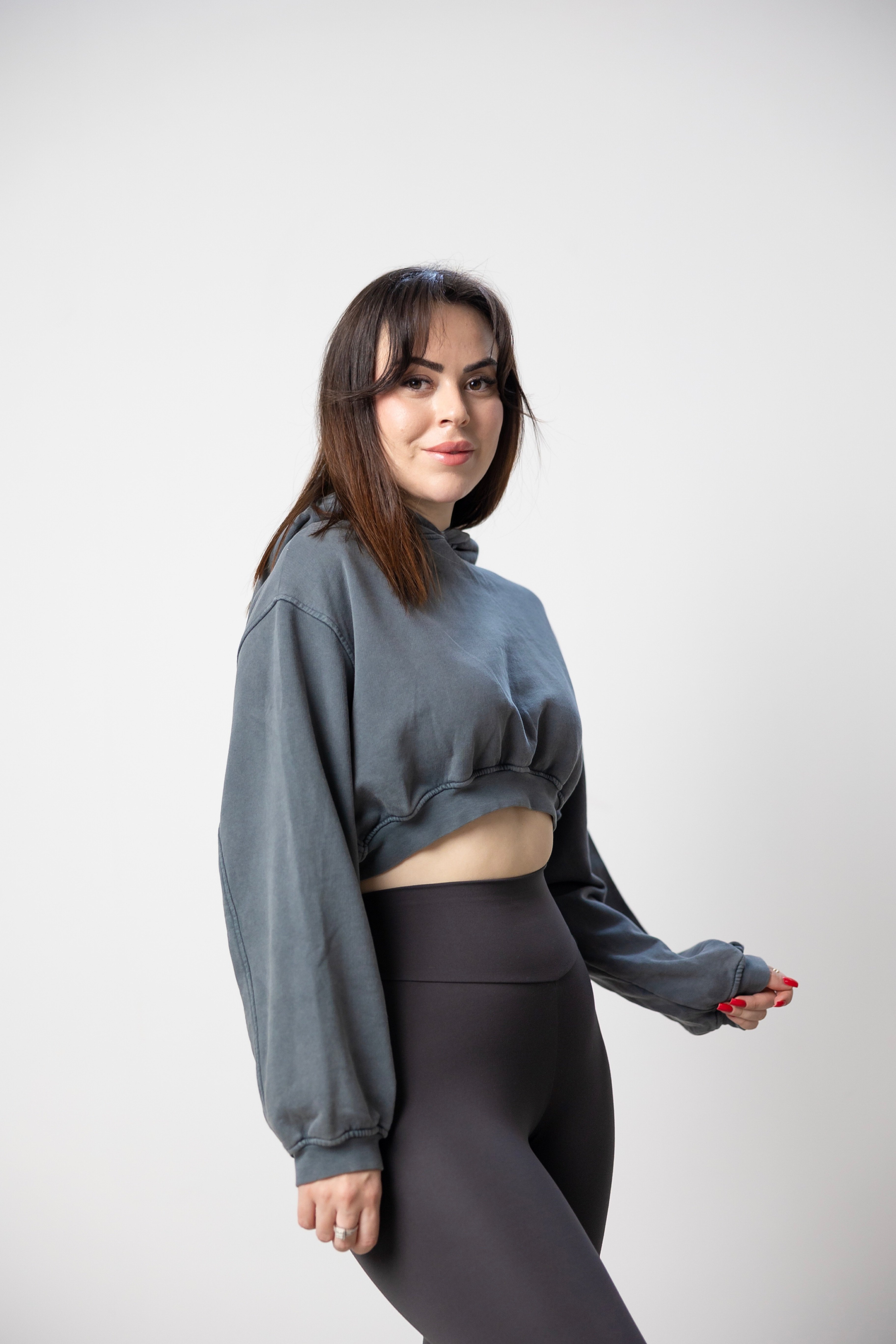 Zara crop sweat