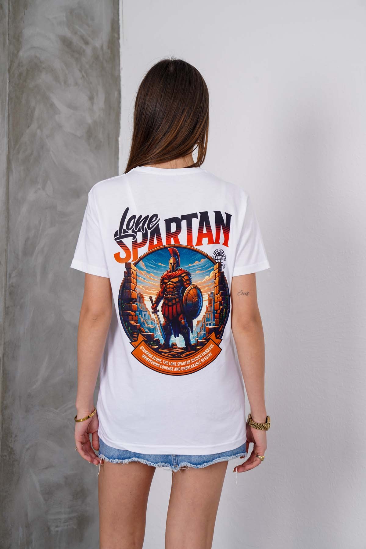 Lone Spartan T-SHİRT