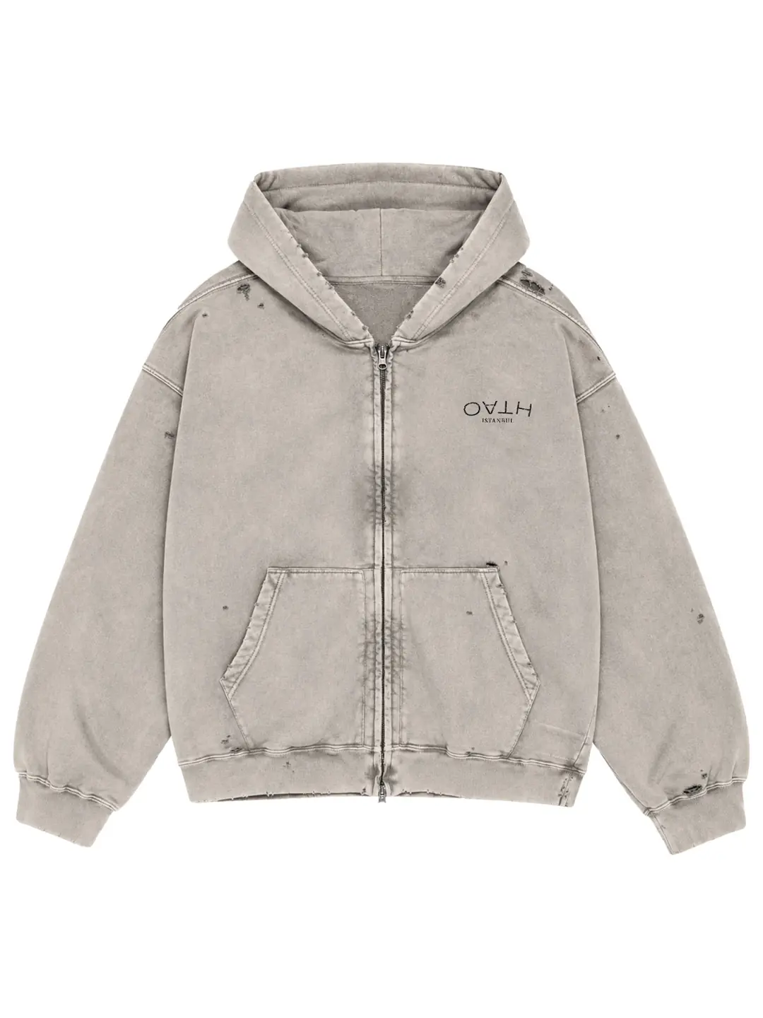 OW Zip Ash Stone