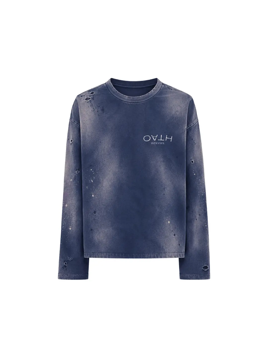 OW Longsleeve Faded Indigo