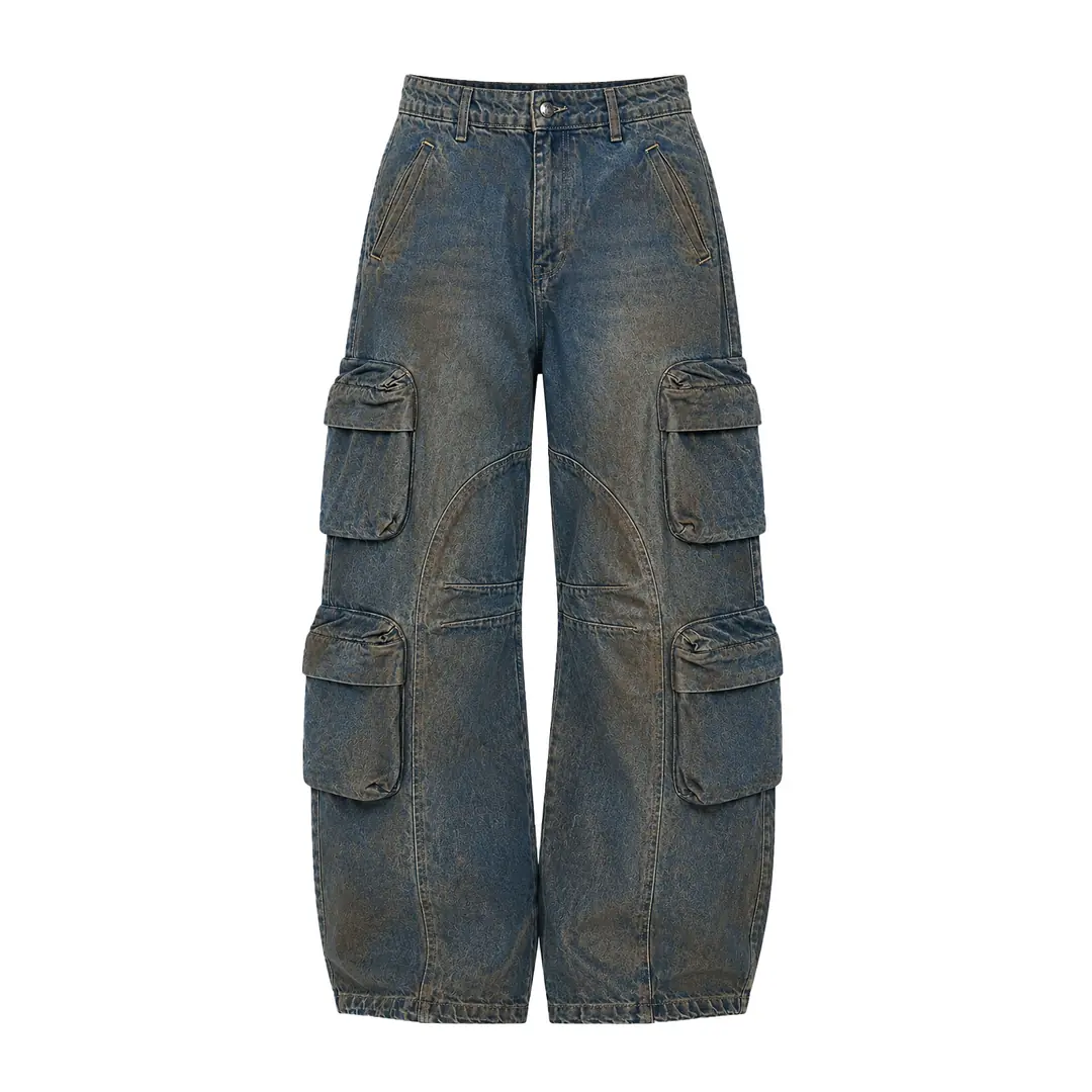 DENIM CARGO PANT 002