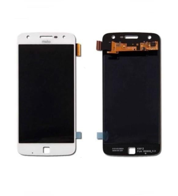Lenovo Motorola Moto Z Play Lcd Ekran Dokunmatik Beyaz Çıtasız