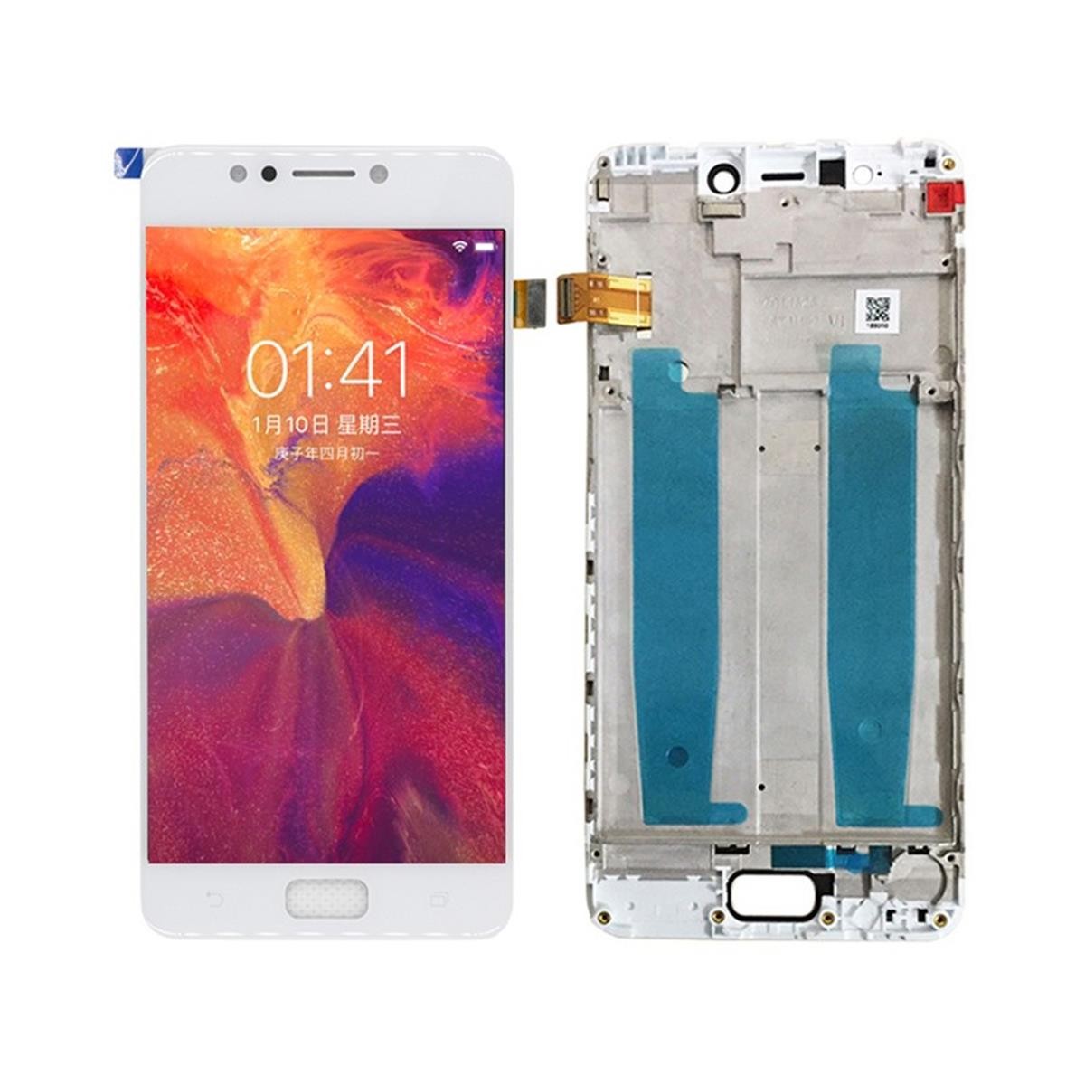 Asus Zenfone 4 Max 5.2 X00HD Zc520kl Lcd Ekran Dokunmatik Beyaz Çıtalı