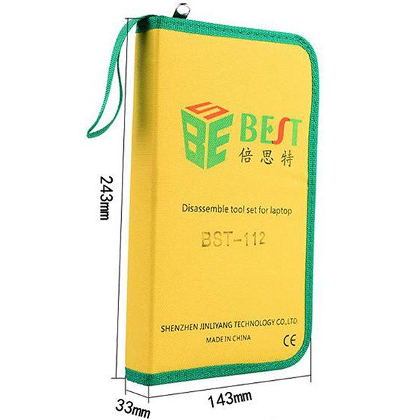 12 Hassas İnce Tornavida Tamir Seti Çantası