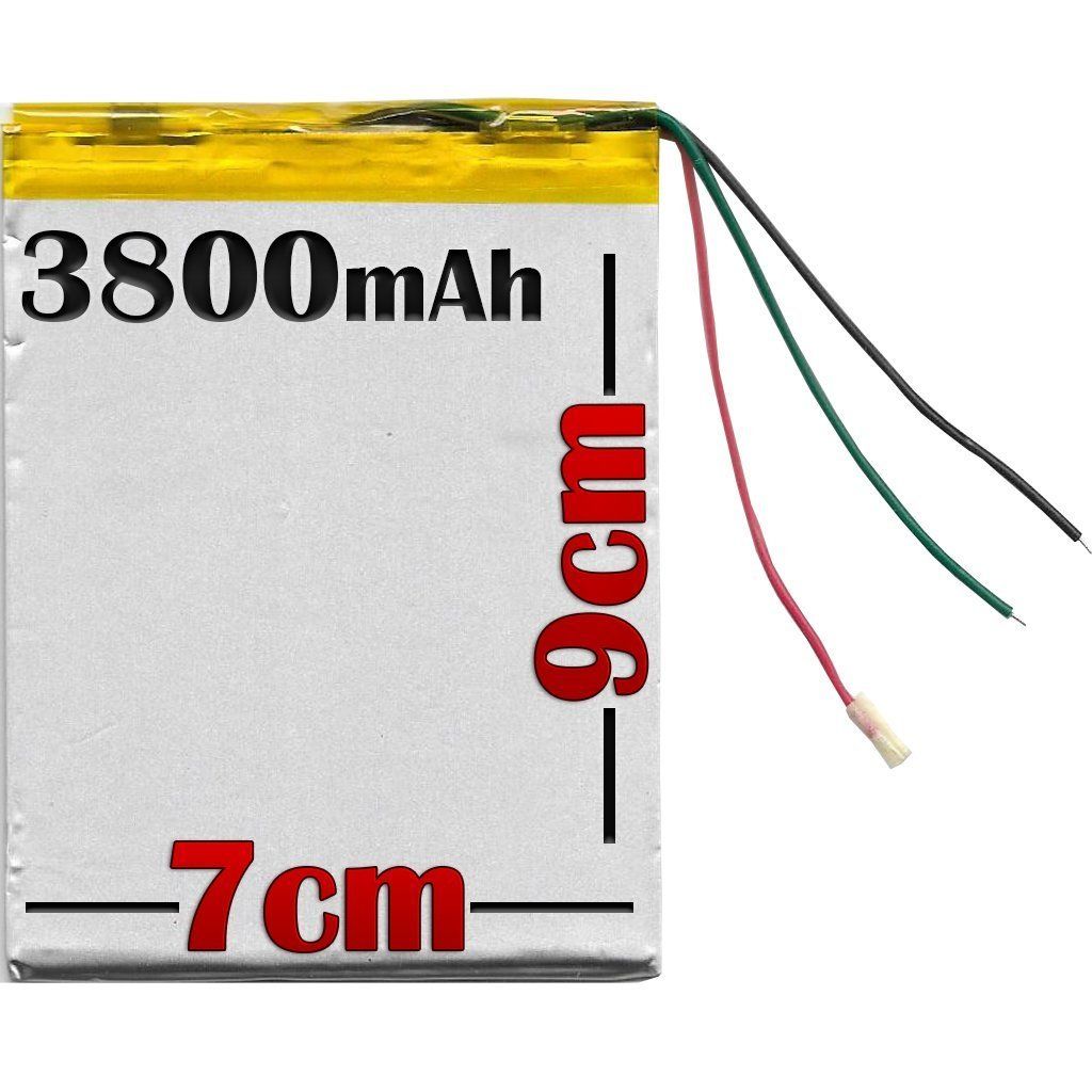 Archos Core 101 3G AC101CR3GV2 Batarya Pil 3800mAh - 3 Kablolu