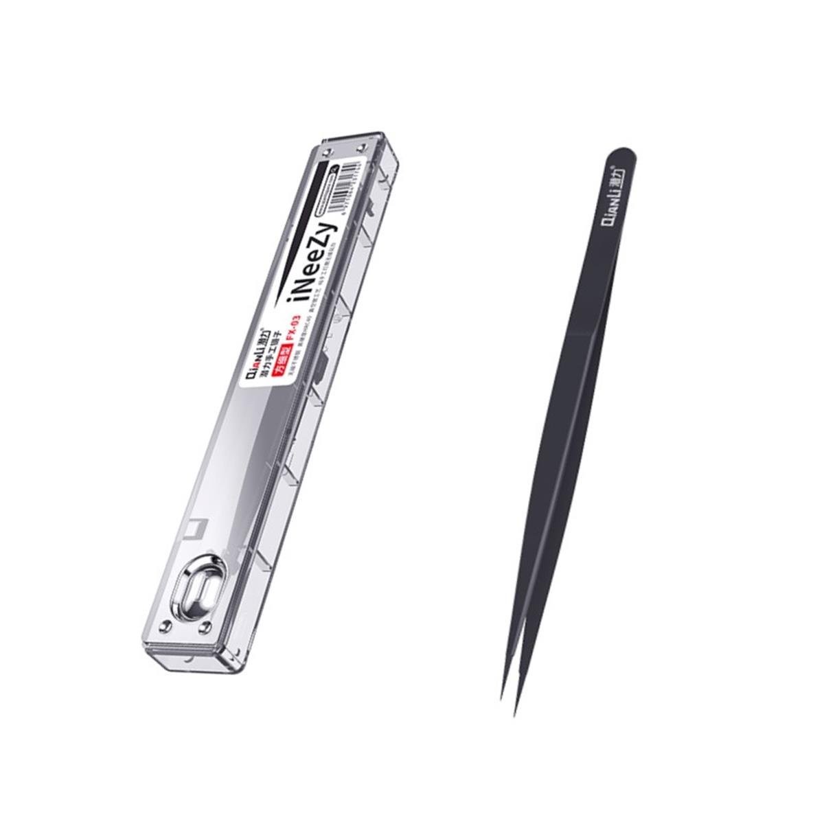 Qianli FX-03 Paslanmaz Çelik Anti-statik Ultra İnce Düz Entegre Cımbızı