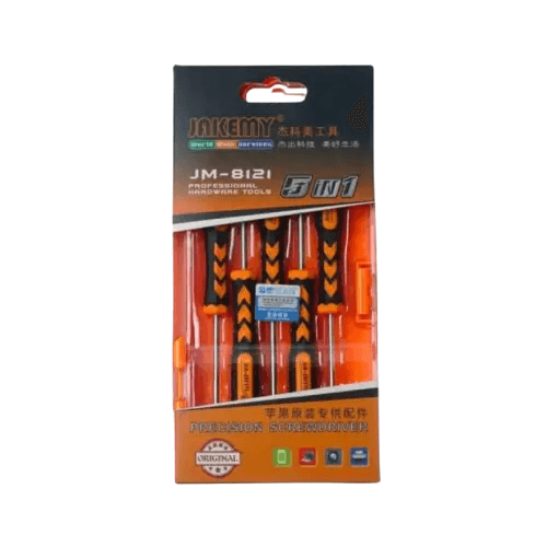 Jakemy JM-8121 CR-V 5 Parça Tornavida Seti