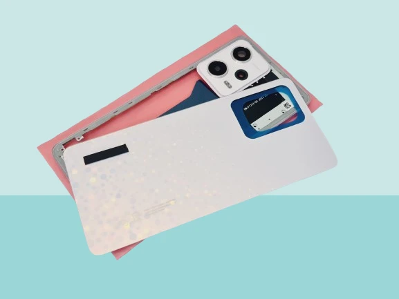 Xiaomi Redmi NOTE 12 PRO -5G- Uyumlu Arka kasa Kapak Beyaz