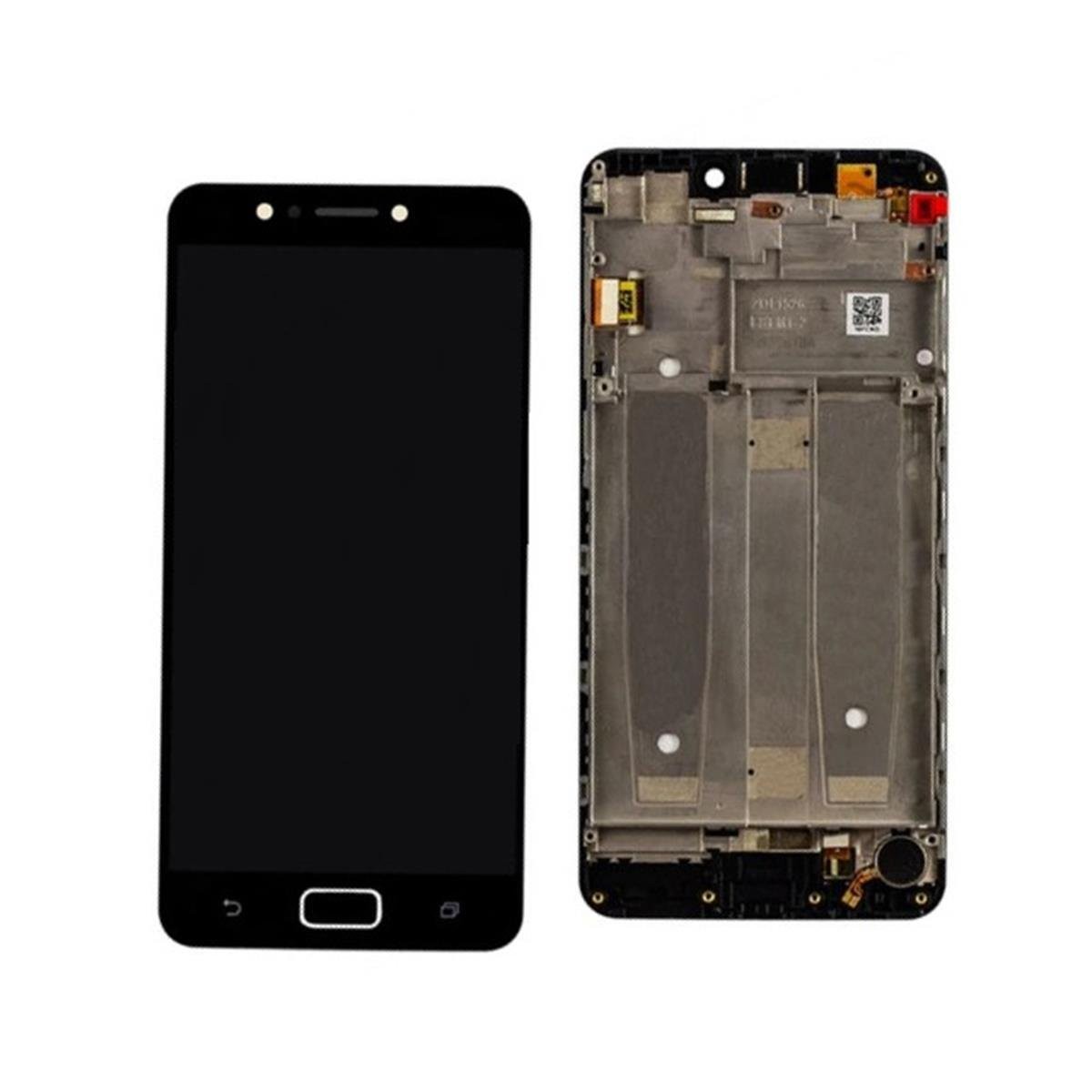Asus Zenfone 4 Max 5.2 X00HD Zc520kl Lcd Ekran Dokunmatik Siyah Çıtalı