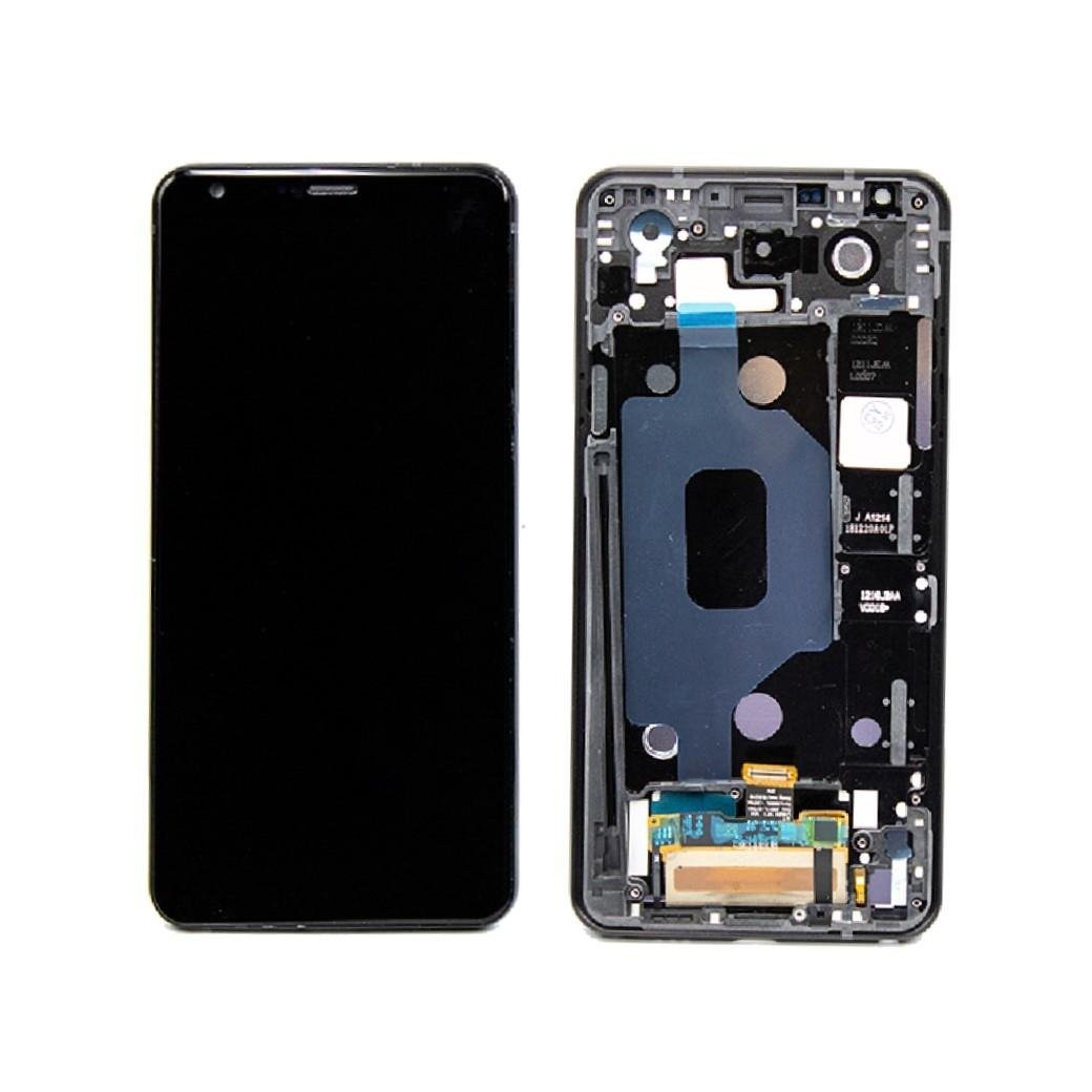 Lg Q Stylus Plus Q710 Lcd Ekran Dokunmatik Siyah Çıtalı