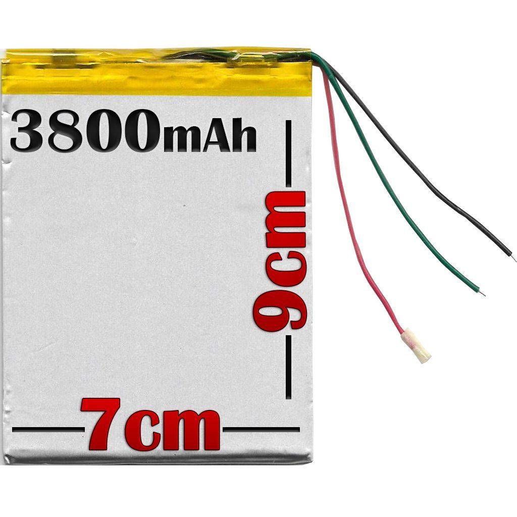 Archos Core 101 3G AC101CR3GV2 Batarya Pil 3800mAh - 3 Kablolu