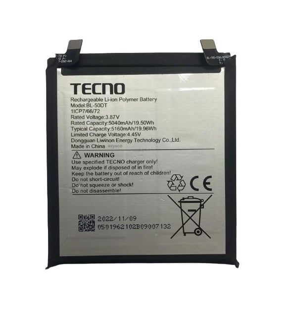 Tecno Phantom X2 Pro Batarya Pil