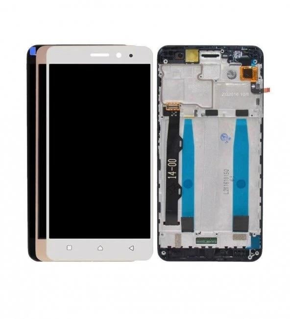 Lenovo K6 Lcd Ekran Dokunmatik Gold Çıtalı