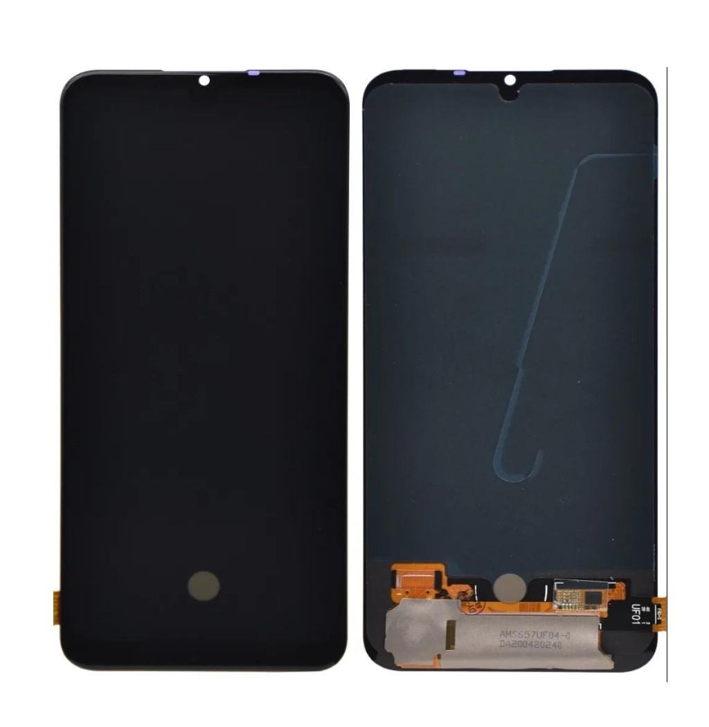 Xiaomi Mi 10 Lite Uyumlu Lcd Ekran Dokunmatik Siyah Oled Çıtasız