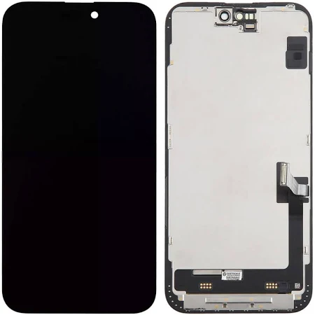 Apple iPhone 15 Plus Uyumlu Lcd Ekran Dokunmatik Siyah Servis Revize