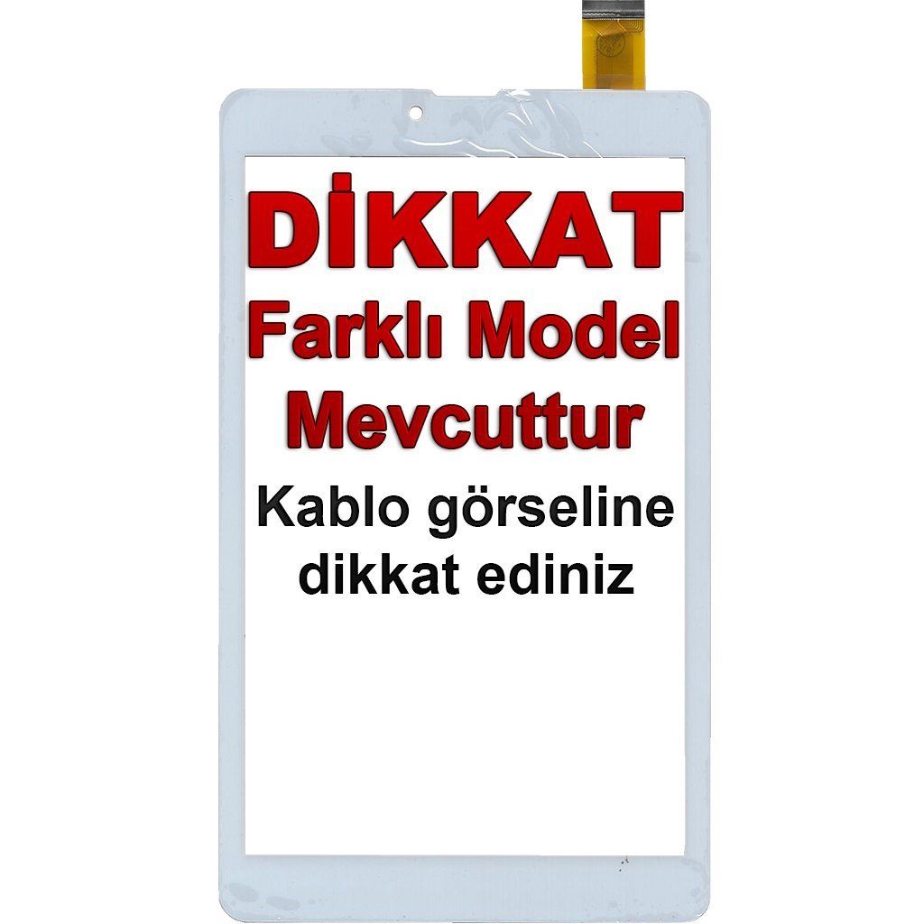 Hometech HT8MT-3G Dokunmatik Beyaz - Model 1