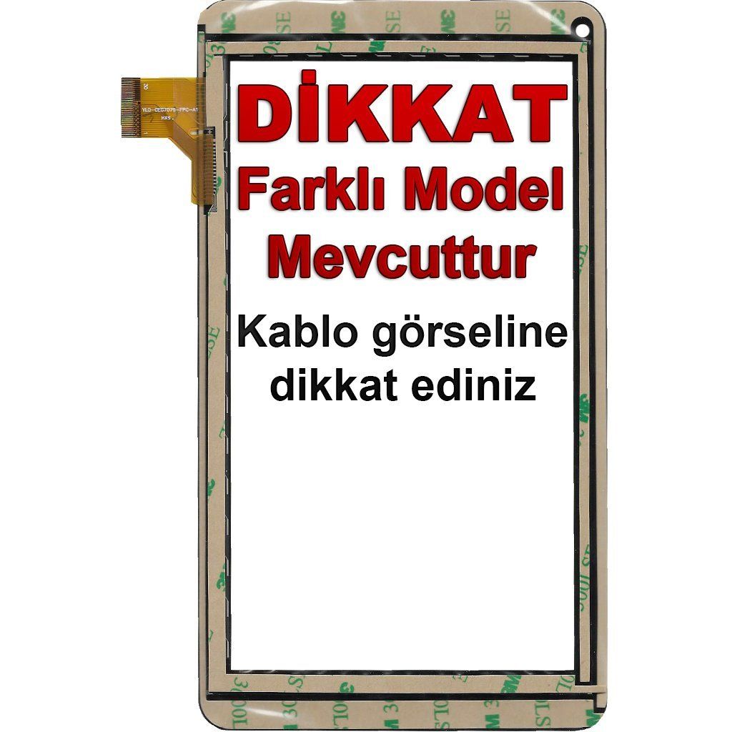 Ultrapad UP768 Dokunmatik Siyah - Model 2