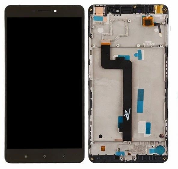 Xiaomi Mi Max 2 Çıtalı Ekran Dokunmatik Siyah