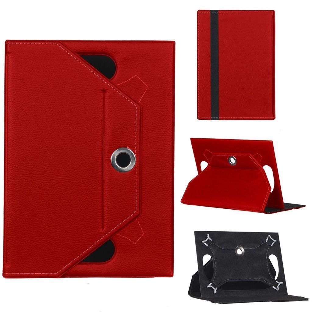 Piranha 8032 Universal Standlı Tablet Kılıfı Kırmızı