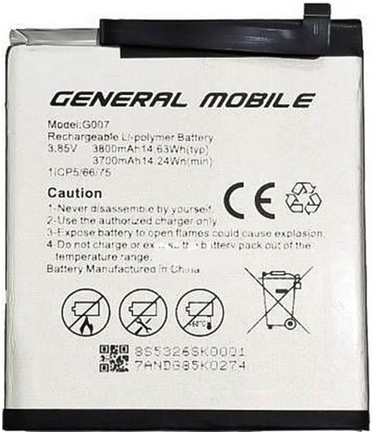 General Mobile Discovery Gm9 Pro Batarya Pil
