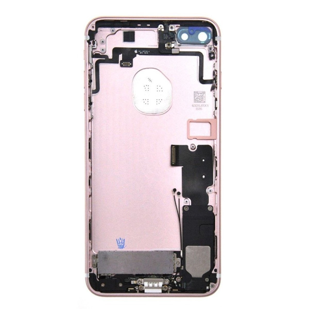 Apple iPhone 7 Plus Uyumlu Kasa Beyaz Dolu